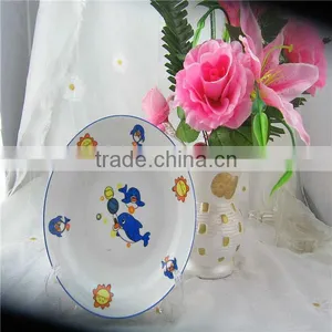 Round Soup Porcelain Plate,fine Porcelain Dinner Plate,fruits Porcelain Plate thumbnail-1