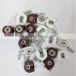 Furniture Hardware Plastic Screw Shelf Support thumbnail-4