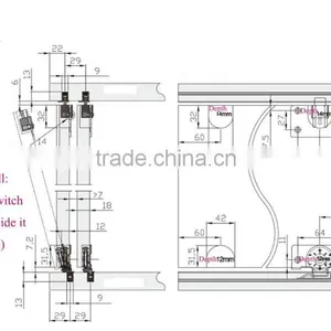 Supplier Sliding Wardrobe Door Roller Fittings for Sliding Closet Door System thumbnail-6