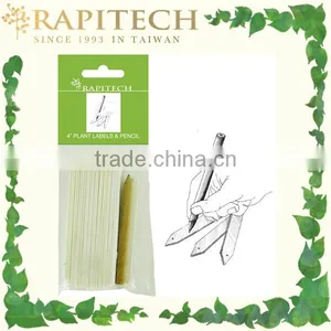 4 Inch Gardening Pencil With Plastic White Plant Label thumbnail-1