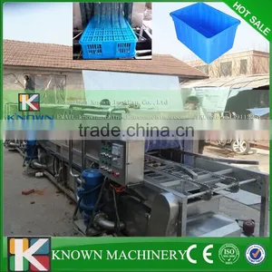 Plastic Basket Washer/plastic Crate Washing Machine/commercial Plastic Box Washer thumbnail-1