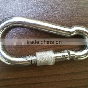 China Manufacturer Rigging Hardware DIN5299C Carbon Steel Snap Hook thumbnail-3
