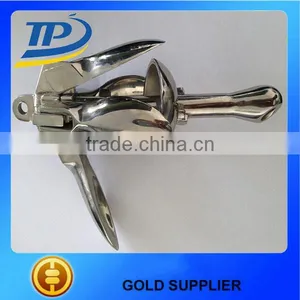 Marine ss Boat Anchor Grapnel Folding Boat Anchor Marine Steel Grapnel Anchor thumbnail-3