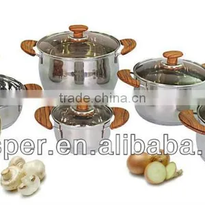 10 Pcs Non-stick Cookware Set With Polish Surface thumbnail-1