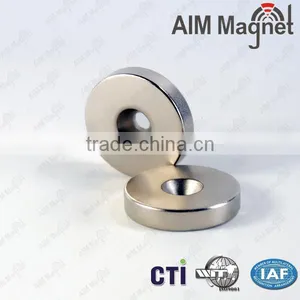 Popular N52 Neodymium Eyebolt Circular Countersunk Magnet thumbnail-1