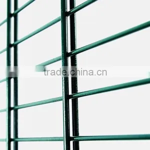 High Quality Welded Steel Fence Double Wire Fence thumbnail-1
