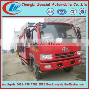 4X2 Jiefang Flat Bed Tow Trucks,flatbed Lorry,flat Bed Truck thumbnail-1