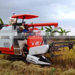 Harvest Machine for Rice Working thumbnail-1