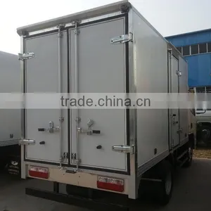 Gooseneck Flatbed Trailer/refrigerated Semitrailer Frp Refrigerated Truck Body thumbnail-4
