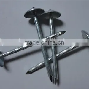 1.5"*14G Umbrella Head Smooth Plain Shank Roofing Nail China Factory thumbnail-4