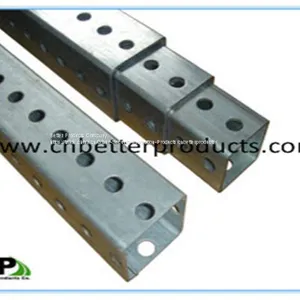 Steel Perforated Square Sign Post thumbnail-4