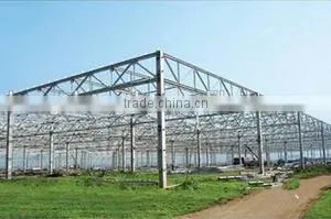 China Large Span Stainless Steel Frame Prefabricated Warehouse Workshop Plant thumbnail-5