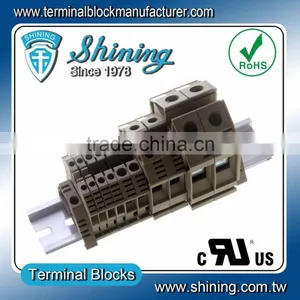 TF Series Euro Type Screw Clamp Feed Through Terminal Block thumbnail-3