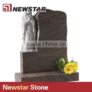Newstar Natural Granite Chinese Headstone thumbnail-1