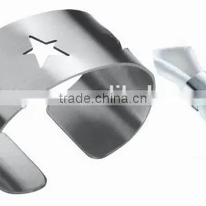 Restaurant Small Square Shape Stainless Steel Napkin Rings thumbnail-1
