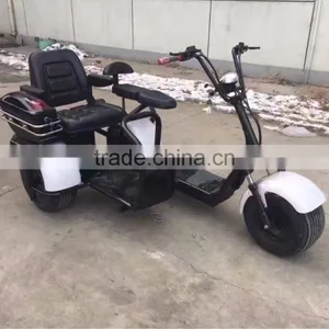 2017 Mini Citycoco 18*9.5 Inch 3 Pneumatic Wheels Electric City Scooter City Coco Motor Cycle With 3 Seats thumbnail-2