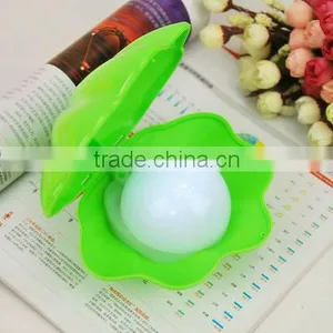 Supply Creative Fashion Colorful Pearl Shell USB Charging Night Light thumbnail-3