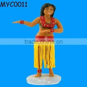 Resin Dashboard Hula Girl thumbnail-1