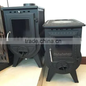 6KW Factory Direct Sell Cast Iron Wood Burning Stove CE Approval (EN 13240) thumbnail-4