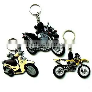 3D Motorbike Pvc Keychain thumbnail-1