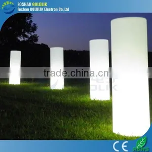 GLACS Control RGB True Color Changing LED Decoration Floor Lamp Cylinder Lamp Pillars thumbnail-4