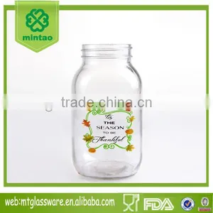 Cheap 900ml Candy Jar Empty Bottle Jar Glass Vase thumbnail-1