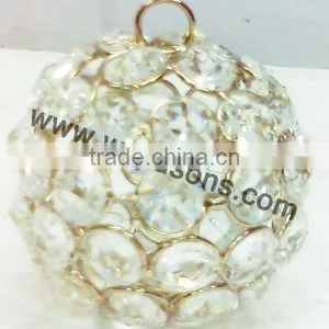 2015 New Products Crystal Glass Candle Holder Decoration for Home thumbnail-4