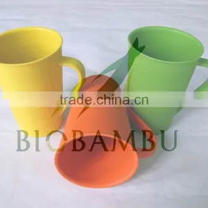Bamboo Fiber Mug With Handle thumbnail-3