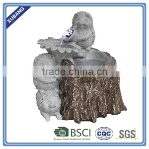 Backyard Home Decoration Water Fountain Artifical Stone Bird Fountain thumbnail-1