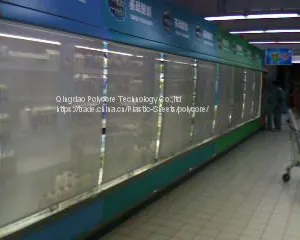Chain Stores Refrigeration Display Showcase Night Curtain thumbnail-3