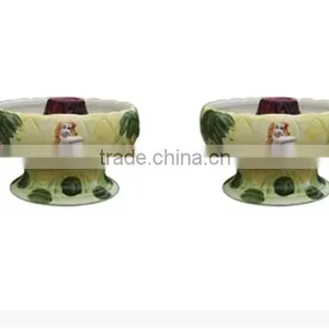 Wholesale Multi-colored Hand Painted Ceramic Tiki Mug thumbnail-3