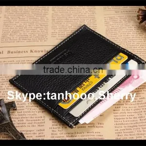 PU Imitation Leather Fashionable Leather PU Credit Card Pocket thumbnail-4