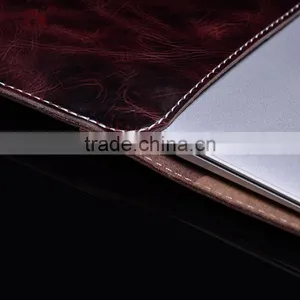 Wax Oil Documents Carrying Bag/Leather Envelope Bag/Laptop Portfolio Bag thumbnail-6