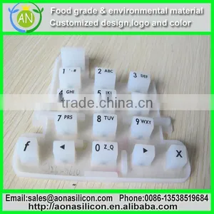 Standard Silicone Rubber Button Keypad for Wholesale thumbnail-2