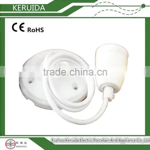 Porcelain Pendant Lamp/ceramic Hanging Light-white thumbnail-1