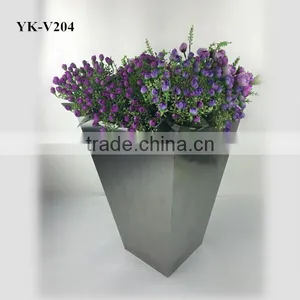 JINXIN 304 Stainless Steel Square Flower Vase thumbnail-1
