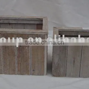 Wooden Flower Planter thumbnail-1