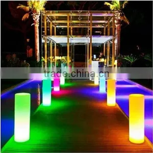 Led Waterproof Rechargeable Illuminated Outdoor Pillar/wending Column thumbnail-1