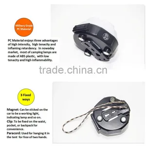New Design Tactical Light ,glare Tent Light ,four Modes Switch Shovel thumbnail-5