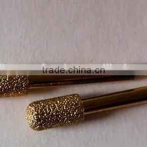 Vacuum Brazed Diamond Mini Carving Grinding Abrasive Burrs for Stones thumbnail-1