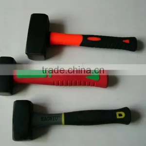 Carbon Steel Stoning Hammer 1000g With TPR Handle thumbnail-2
