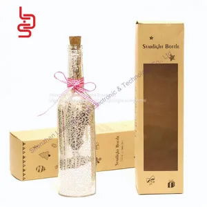 7.2cm Made in China Eco-Friendly Mini Light LED Copper String Light With Light Star Bottle thumbnail-5