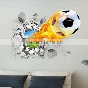 Hot Selling Football Wall Sticker , 3D Sticker for Decoration Kids Room thumbnail-3