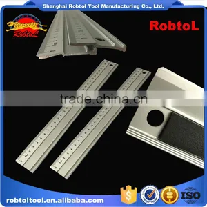 Straight Edge Aluminum Ruler Cork Backed no Skid Metric Non Marring Rotting Anodised Finish Etched Scale thumbnail-1