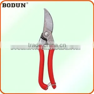B4039 Good Sales Red Rubble Handle Pruner Cut-and-hold Pruning Shear Pruning Tool thumbnail-1