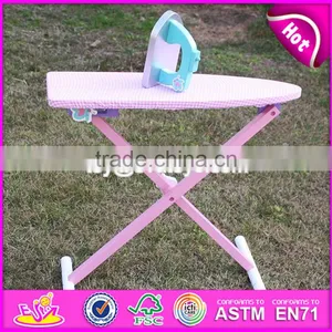 2017 New Products Children Pretend Play Wooden Toy Ironing Board W10D151 thumbnail-4