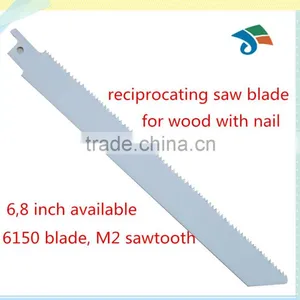 6 8 Inch M2 6150 Bi-metal Reciprocating Saw Blade thumbnail-1