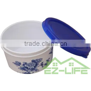 Set of 3 Freezer Crisper Plastic Food Storage Containers thumbnail-4