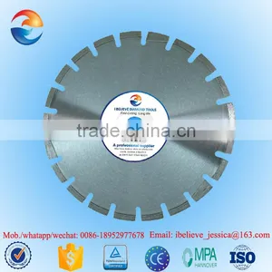 Laser Welded Diamond Circular Saw Blade for Asphalt Cutting thumbnail-2