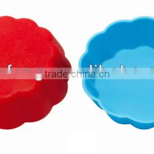 Flower Shape Silicone Muffin Cup/ Cake Cookie Cup / Mini Baking Tools thumbnail-1